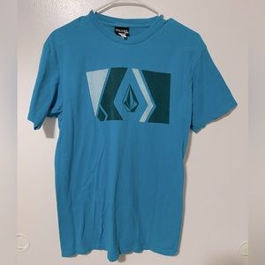 Volcom blue top